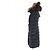 Abrigo de Plumas Burberry Nova Check Negro - vista 2