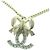 Collana CHANEL COCO Mark Ribbon con strass D'oro