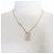 Collana CHANEL COCO Mark Ribbon con strass D'oro - vista 4