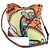 Hermès Borsa a tracolla Hermes Silky City PM in pelle e seta Multicolore