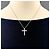 Collar de Cruz de Platino y Diamantes Tiffany & Co. - vista 3