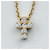 Van Cleef & Arpels Yellow Gold Diamond Cross Pendant Necklace  - view 2