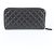 Chanel Matelassé Long Wallet aus Lammleder Schwarz - Ansicht 2