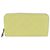 Zippy Cartera larga Louis Vuitton de lambskin Amarillo