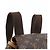 Louis Vuitton Monogram Montsouris GM Leder-Rucksack Braun - Ansicht 2