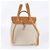 Hermès Zaino 2-way Hermes Herbag Ad Toile H Leather Beige - vista 3