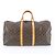 Borsa Boston Louis Vuitton Monogram Keepall 55 Marrone