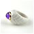 Bulgari Bvlgari Chandra Ring aus weißer Keramik und Gelbgold - Ansicht 3