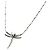 Collar Dragonfly de platino Tiffany & Co.