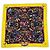 Hermès Foulard Hermes Carre 90 Pierres d' Orient et Occident Giallo