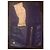 Jimmy Choo Pouch in pelle e camoscio Crudo Porpora Viola scuro - vista 2