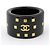 Chanel Ring mit schwarzem Kunststoffband - Ansicht 2