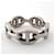 Ring Hermès Anello Hermes Chaine d'Ancre Enchainee PM Argento  - vista 2