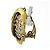 Orecchini a clip placcati oro Chanel D'oro - vista 2