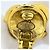 Orecchini a clip placcati oro Chanel D'oro - vista 6