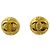 Orecchini a clip Chanel placcati oro D'oro