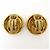 Orecchini a clip Chanel placcati oro D'oro - vista 3