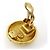 Orecchini a clip Chanel placcati oro D'oro - vista 4