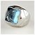 Anillo Bulgari BVLGARI Pyramide con topacio azul - vista 2