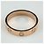 Anello Cartier Mini Love in oro rosa - vista 3