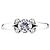 Anello Cartier Ballerina in platino e diamanti