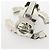 Orecchini a clip Chanel argentati con strass Argento - vista 4