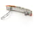 Silk In Hermès Hermes Eclipse Haarspange Silber Orange  - Ansicht 4