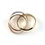 Anillo Cartier Trinity en oro blanco oro amarillo y oro rosa - vista 5