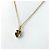 Collana con pendente Christian Dior in oro giallo con diamanti - vista 2