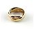 Cartier Trinity Ring aus 18K Rosa Weiß und Gelbgold - Ansicht 4