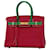 Hermès Borsa Hermes Birkin 30 Rosso Verde
