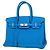 Hermès Borsa Hermes Birkin 30 in Blue Zanzibar