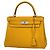 Hermès Borsa a tracolla Hermes Kelly 28 in pelle Togo Giallo