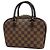 Borsa a mano Louis Vuitton Salia Mini Marrone Damier ebene