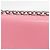 Borsa a tracolla in pelle da donna Prada SOFT CALF 1BD009 Rosa - vista 11