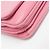 Borsa a tracolla in pelle da donna Prada SOFT CALF 1BD009 Rosa - vista 6