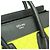 Céline Borsa a mano Celine Luggage Micro Shopper Marrone Nero Giallo - vista 8