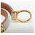 Hermès Bracelet Wrap Double Tour Hermes Croisière Doré Blanc cassé  - vue 5