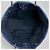 Borsa Tote con Catena Chanel Linea Deauville Blu navy - vista 12