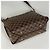 Borsa a tracolla Louis Vuitton Duomo in tela Damier Marrone Damier ebene - vista 2