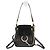 Zaino/borsa mini Faye da donna in pelle e camoscio Chloé Nero