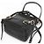 Zaino/borsa mini Faye da donna in pelle e camoscio Chloé Nero - vista 4