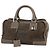 Borsa a mano Loewe Amazona 28 Anagram in camoscio Marrone