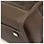 Borsa a mano Loewe Amazona 28 Anagram in camoscio Marrone - vista 3