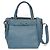 Borsa a mano in pelle Valextra B Cube V5C67 da donna in blu