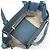 Borsa a mano in pelle Valextra B Cube V5C67 da donna in blu - vista 3