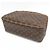 Louis Vuitton Monogram Deauville Handbag Brown - view 5