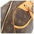 Louis Vuitton Monogram Deauville Handbag Brown - view 8