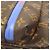 Borsello da cintura Louis Vuitton Monogram Kim Jones Pacific Marrone Blu - vista 8