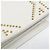 Borsa a tracolla con catena Christian Dior Diorama Studs Bianco - vista 12